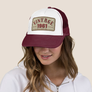 Casquette Édition limitée vintage 1961 pièces d'origine