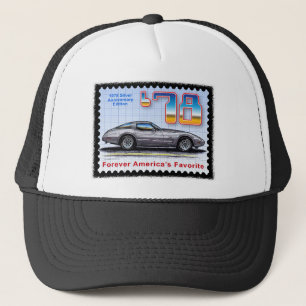 Casquette Edition spéciale argentée Corvette de