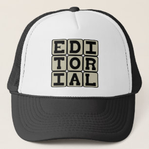 Casquette Éditorial, Article journal