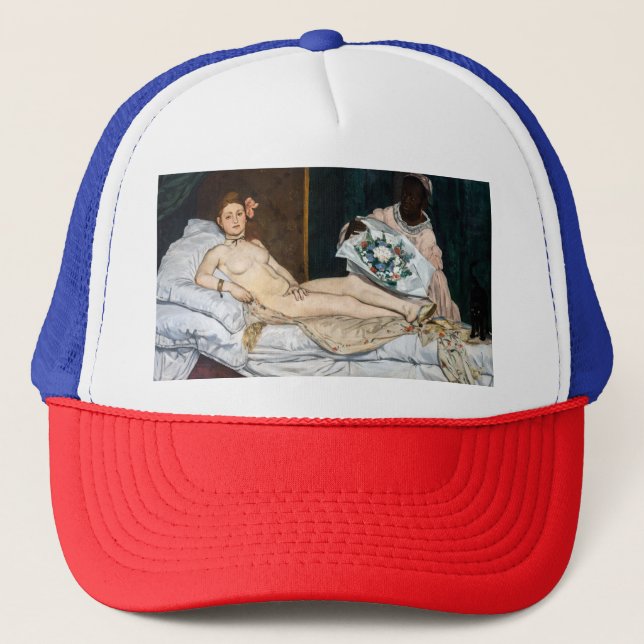 Casquette Edouard Manet - Olympia (Devant)