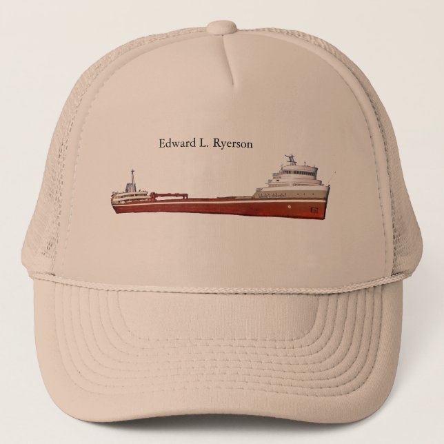 Casquette Edward L. Ryerson chapeau de camionneur (Devant)