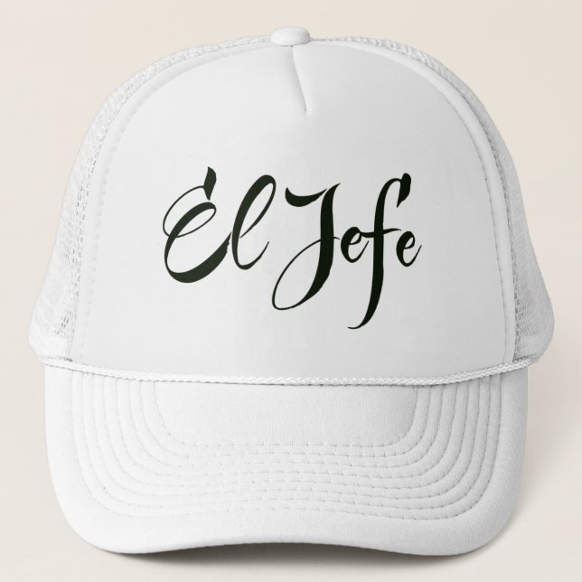 Casquette EL Jefe (Devant)