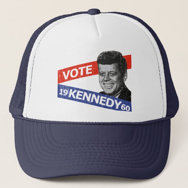 Casquette Élection de JFK Kennedy (Devant)