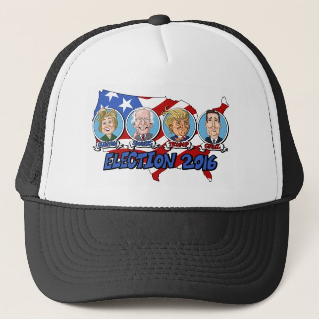 Casquette Élection présidentielle de 2016 (Devant)