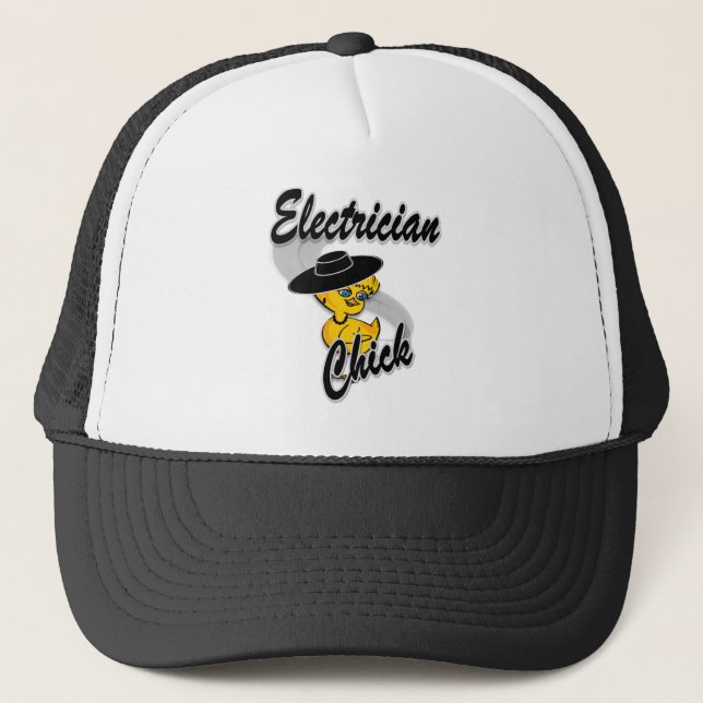 Casquette Électricien Chick #4 (Devant)