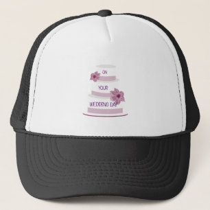 Casquette Élégant gâteau de mariage