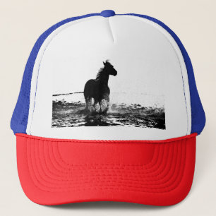 Casquette Élégant Pop Art moderne à cheval Modèle