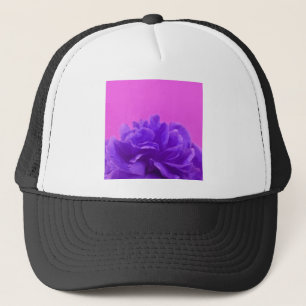 Casquette Elegant Purple Raspberry Floral