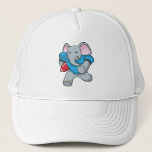 Casquette Elephant au football avec équipement