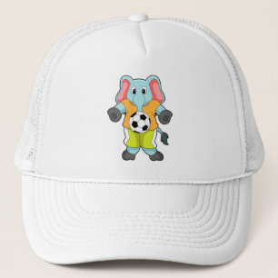 Casquette Eléphant au sport de football