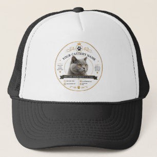 Casquette Élevage personnalisé de British Shorthair