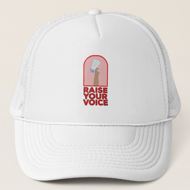 Casquette Élever votre voix (Devant)