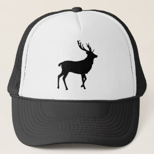 Casquette Elk Silhouette Coupé Stade Bull - Cerf d'Animal
