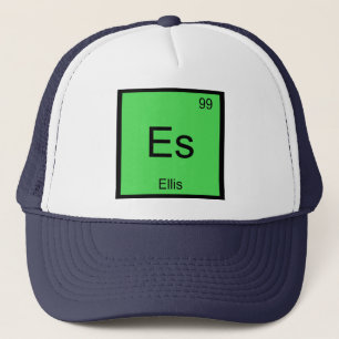 Casquette Ellis Nom Chimie Élément Tableau périodique