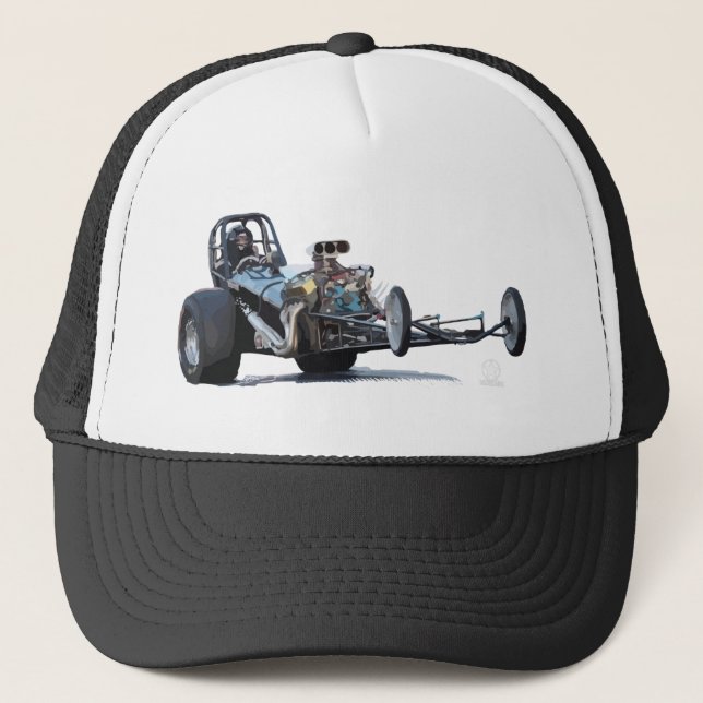 Casquette Emballage d'entrave et voitures à moteur gonflé (Devant)