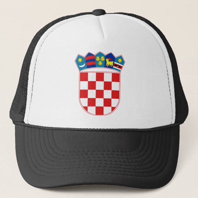 Casquette emblème de la Croatie (Devant)