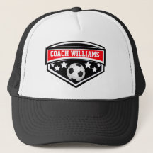 Emblème de l'entraîneur de football personnalisé