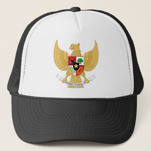 Casquette emblème de l'Indonésie (Devant)