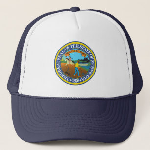 Casquette Emblème du sceau de l'État du Minnesota 