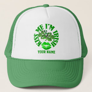 Casquette Embrasse-moi, je suis irlandais
