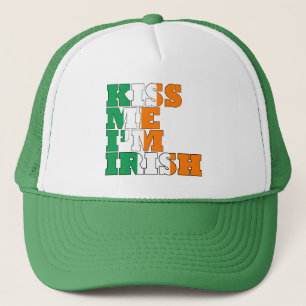 Casquette Embrasse-Moi Je Suis Irlandais