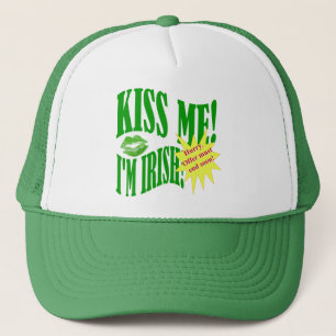 Casquette embrasse-moi je suis irlandais, offre finit bientô