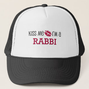 Casquette Embrassez-moi que je suis RABBIN