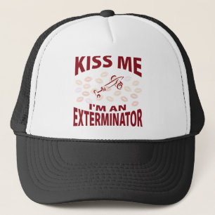 Casquette Embrassez-moi que je suis un exterminateur