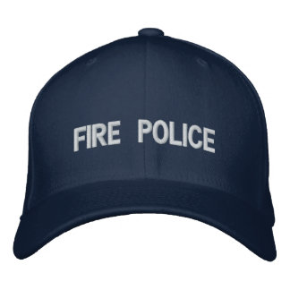 CASQUETTE EMBROIDÉE PAR LA POLICE D'INCENDIE