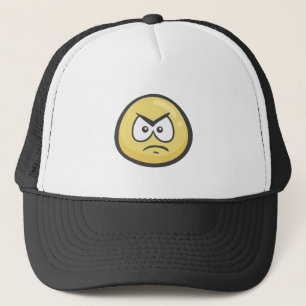 Casquette Emoji : Visage fâché
