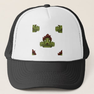 Casquette emoji zombie