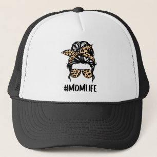 Casquette empreinte de léopard Maman Vie