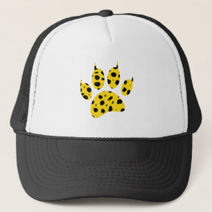 Casquette Empreinte de patte Cheetah