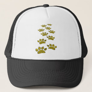 Casquette Empreinte de patte léopard