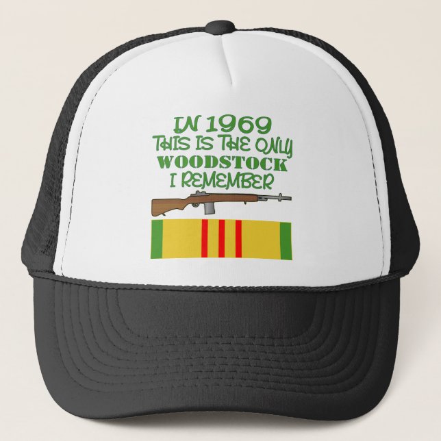 Casquette En 1969 le seul Woodstock je me rappelle le (Devant)
