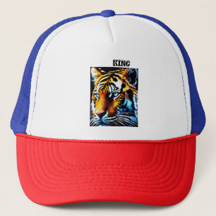 Casquette en design tigre
