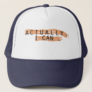 Casquette en fait, je peux