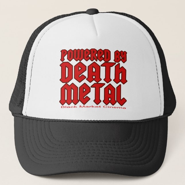 Casquette EN MÉTAL de la MORT (Devant)