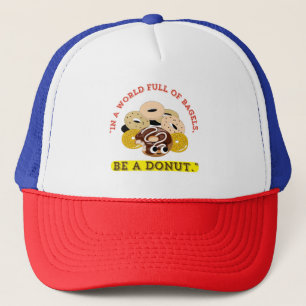 CASQUETTE EN UN MOT DE SACS, SOYEZ UN DONUTS