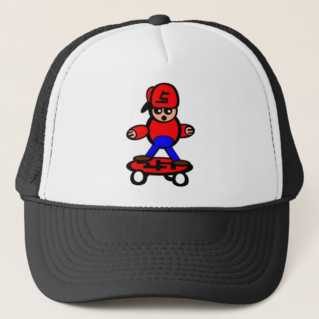 Casquette Enfant de planche à roulettes (Devant)