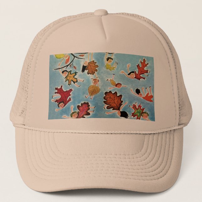 Casquette Enfants de feuille (Devant)