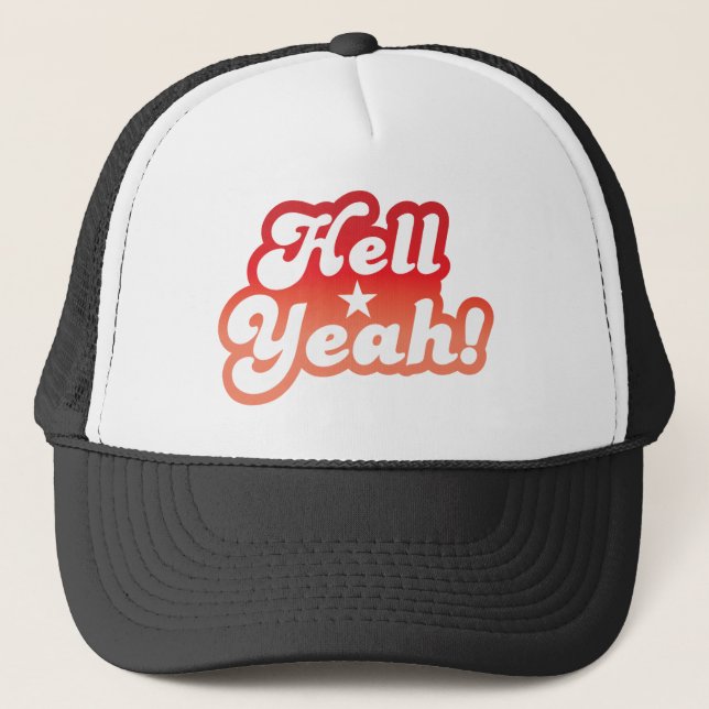 Casquette Enfer OUAIS ! (Devant)