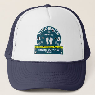 Casquette enquêteur criminalistique en sciences judiciaires