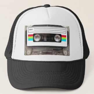 Casquette enregistreur à cassettes 80s