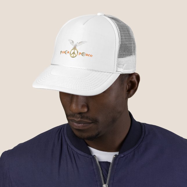 Casquette Enseigner la paix | (En situation)