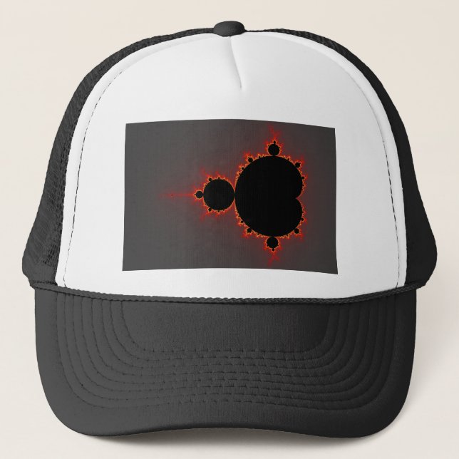 Casquette Ensemble Mandelbrot original - Fractal (Devant)