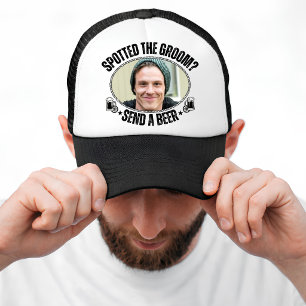 Casquette Enterrement de vie de garçon drôle : envoyez une b