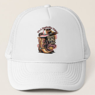 Casquette Enterrement de vie de jeune fille à Nashville - Bo