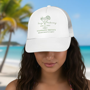 Casquette Enterrement de vie de jeune fille Green Margs et M