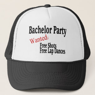 Casquette Enterrement de vie de jeune garçon (tirs et danses